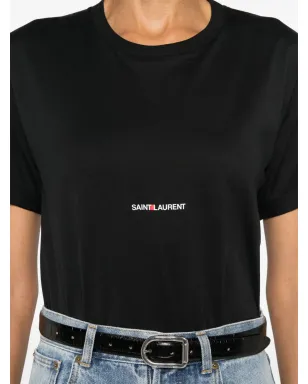 Saint Laurent ロゴプリントTシャツ - サムネイル5
