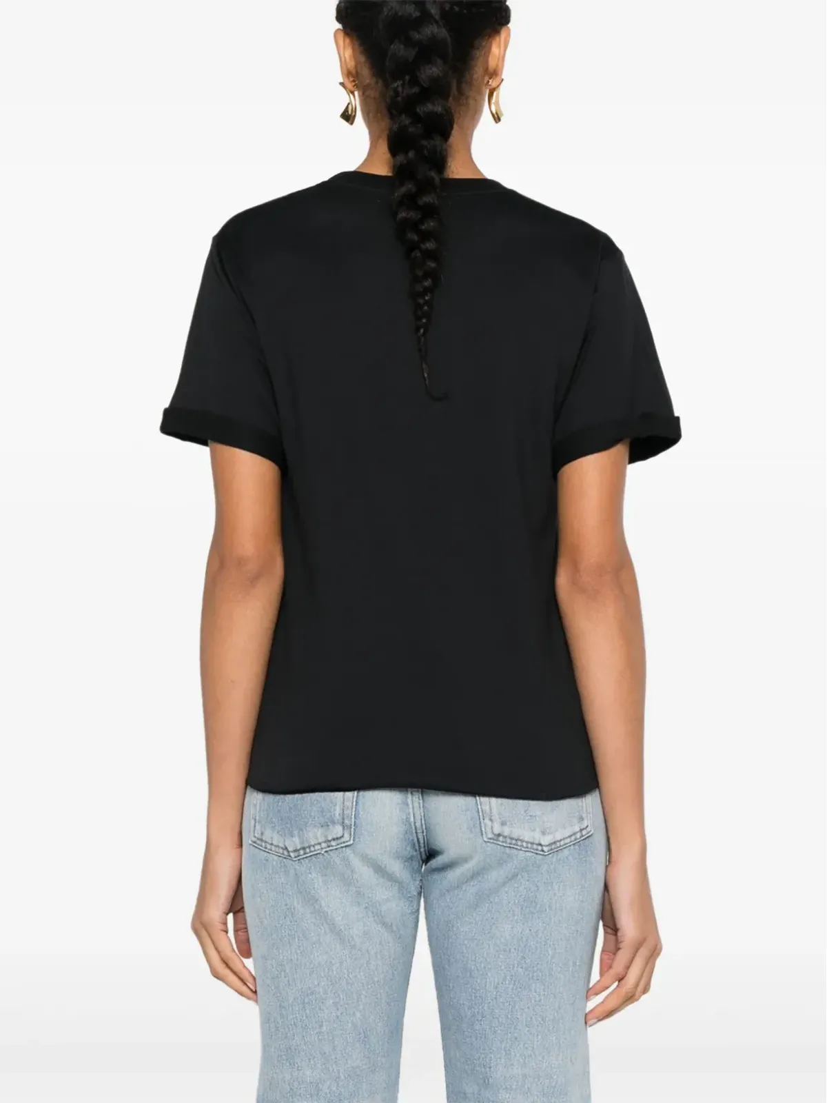 Saint Laurent ロゴプリントTシャツ - 画像4
