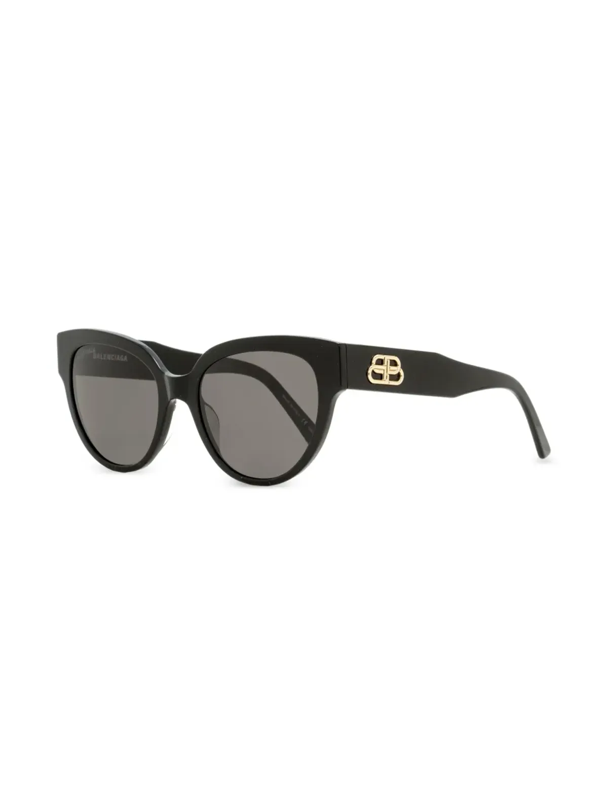 Balenciaga Eyewear フラット バタフライ サングラス - ブラック - 画像2