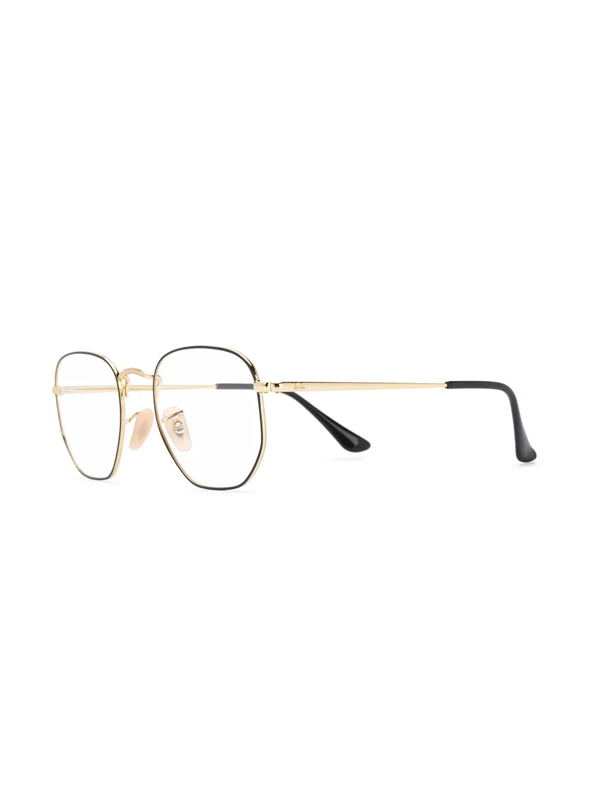 Ray-Ban ツートーン六角形フレーム眼鏡 - 画像2
