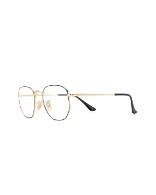 Ray-Ban ツートーン六角形フレーム眼鏡 - サムネイル2