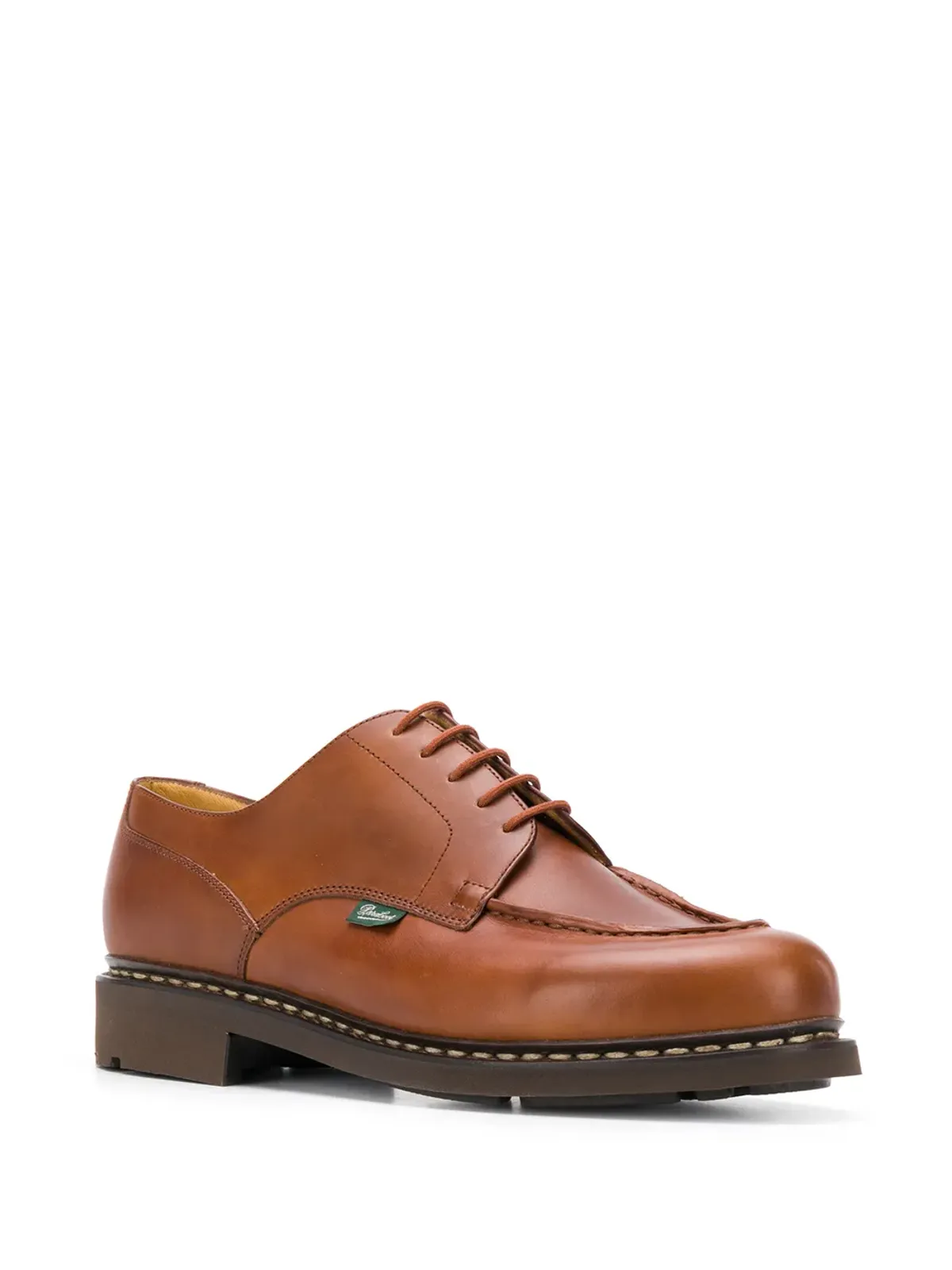 Paraboot ブラウン ダービーシューズ - 画像2