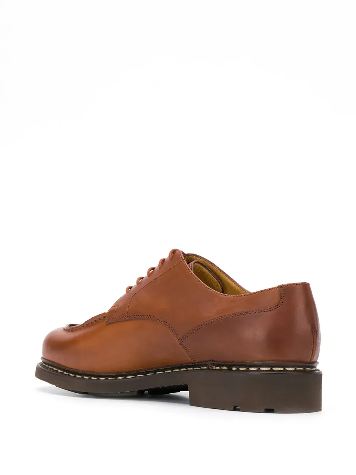 Paraboot ブラウン ダービーシューズ - 画像3