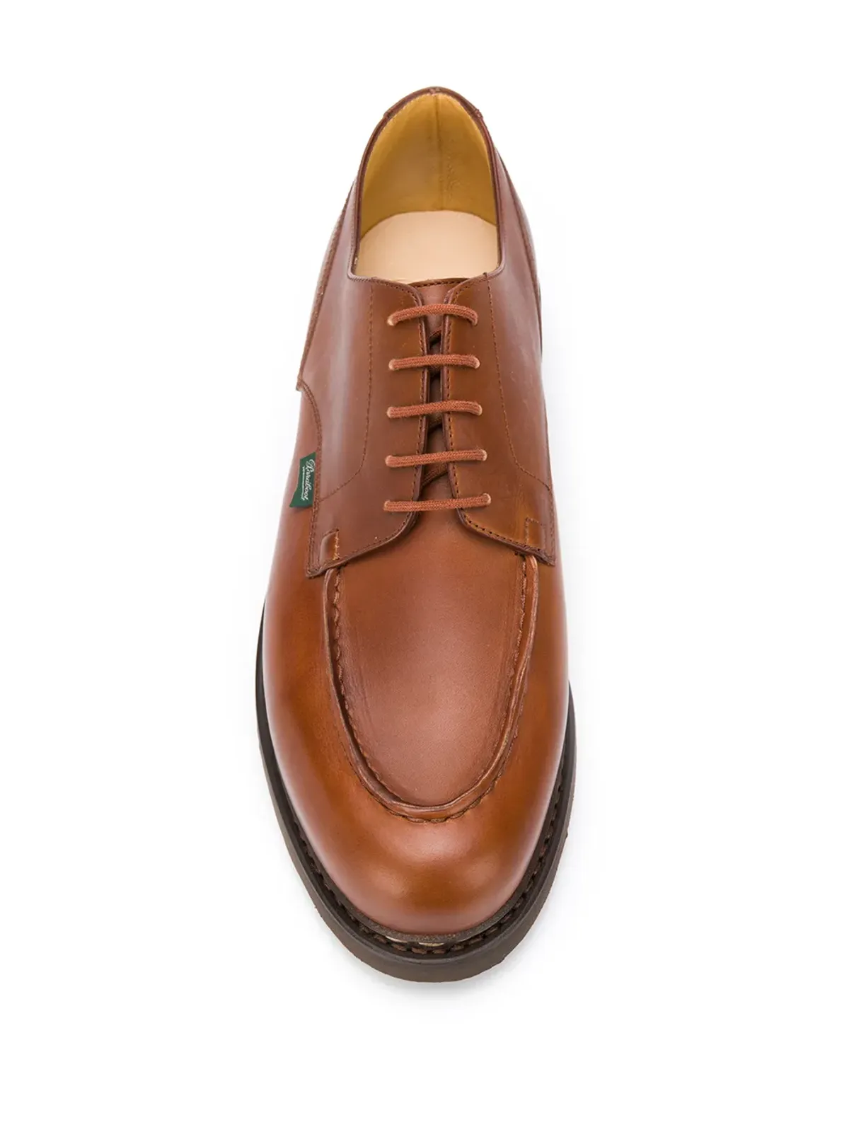 Paraboot ブラウン ダービーシューズ - 画像4