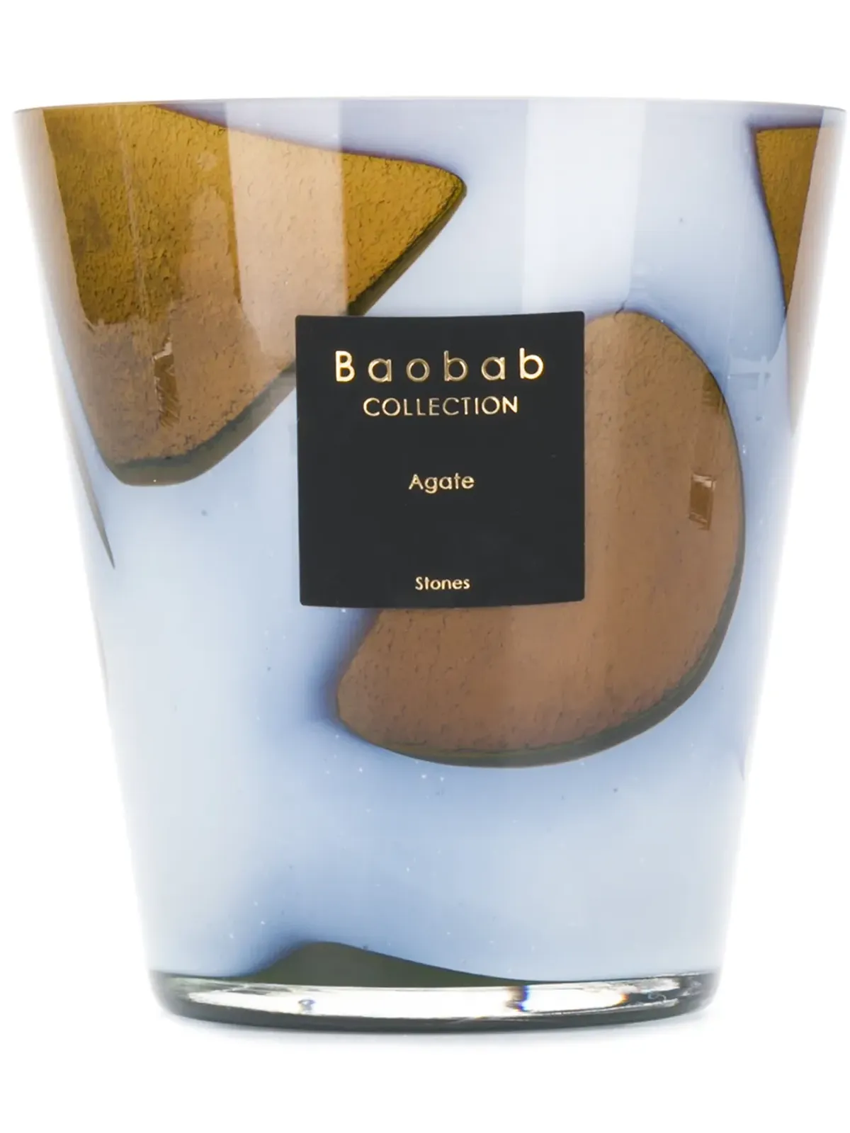 Baobab Collection Stone Agathe scented candle - White - 画像1