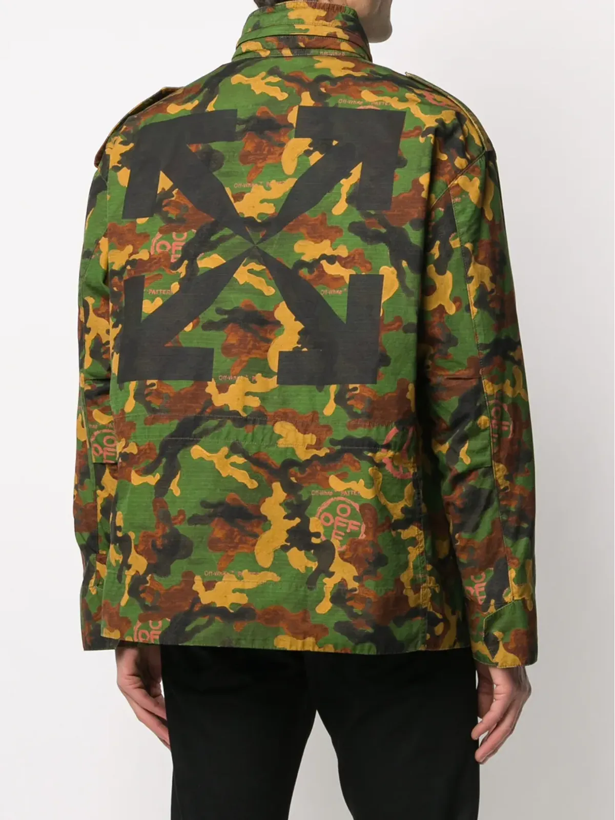 Off-White カモフラージュ パディング入り フィールドジャケット - マルチカラー - 画像4