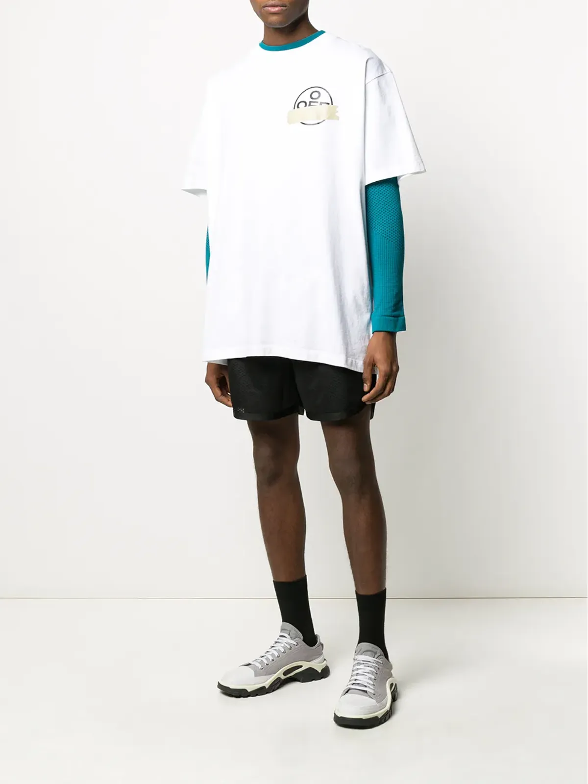 Off-White アクティブランニングトップ - 画像2