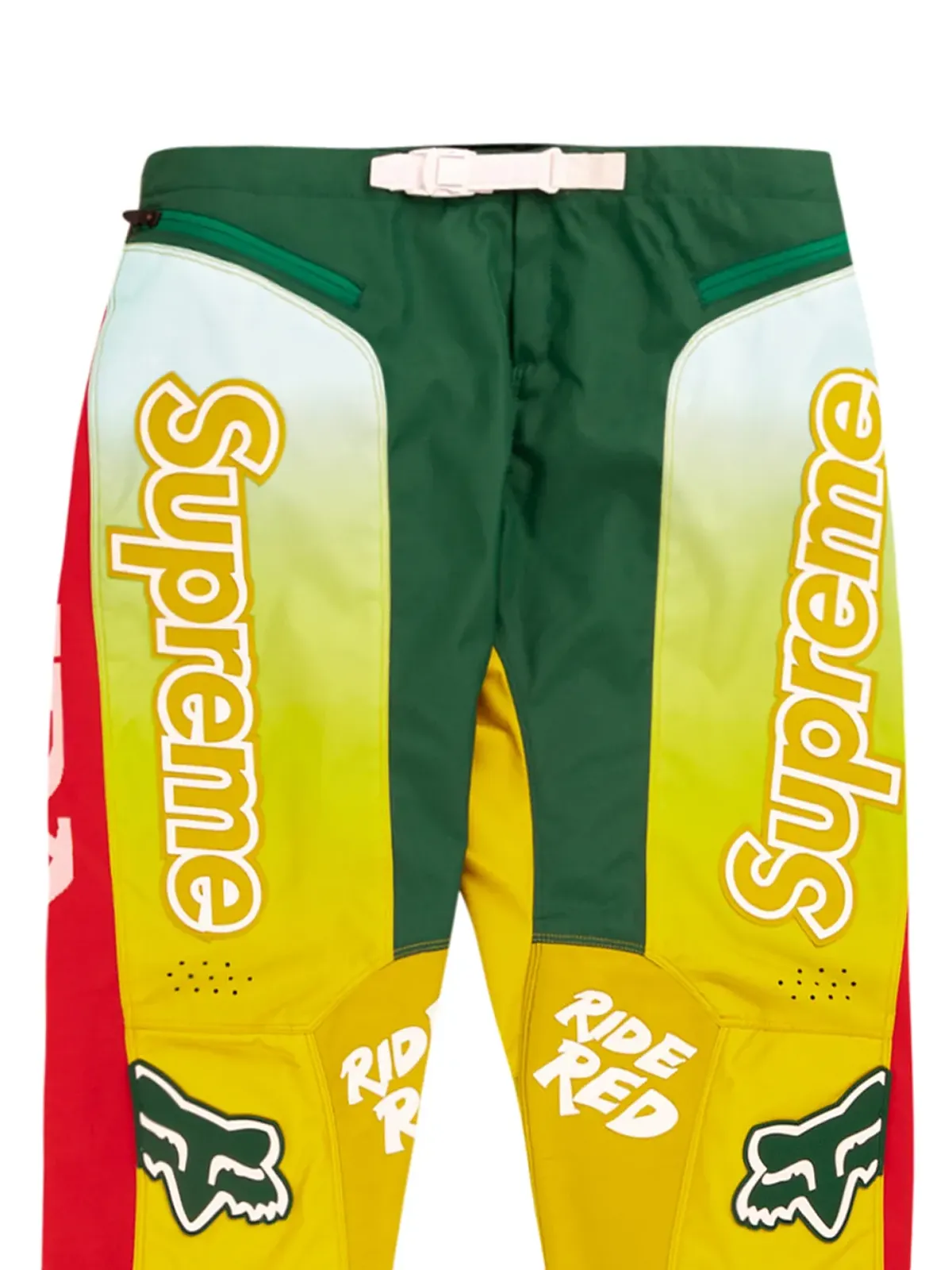 Supreme ホンダフォックスレーシングモト トラックパンツ - イエロー - 画像3