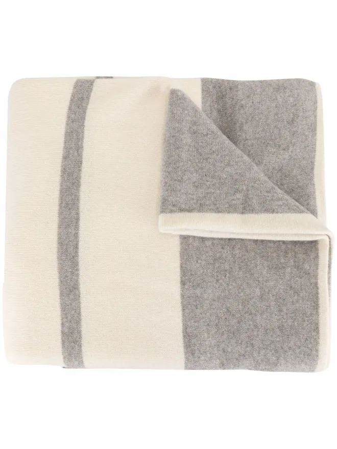 James Perse James Perse カシミア オーバーサイズ ストライプ マフラーの商品画像