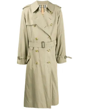 Burberry Pre-Owned 1990年代 ロング トレンチコート - サムネイル1