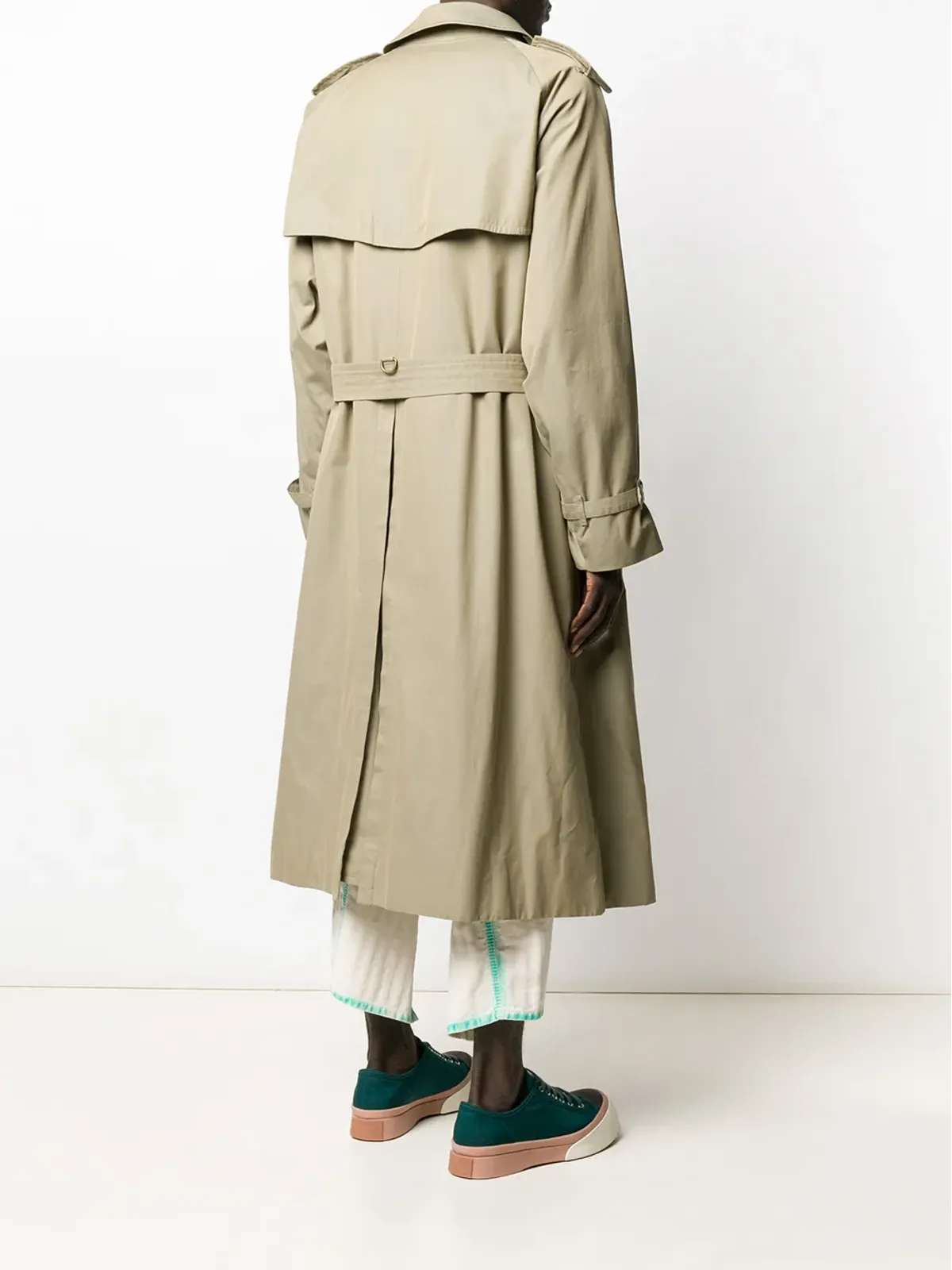 Burberry Pre-Owned 1990年代 ロング トレンチコート - 画像4