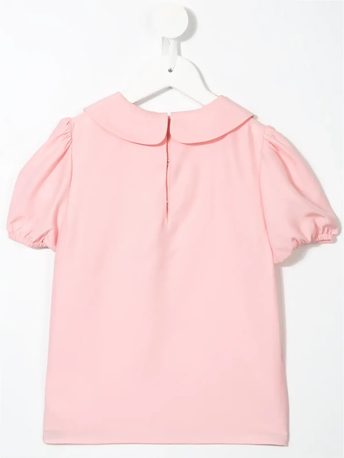 Dolce & Gabbana Kids ローズディテール ブラウス - ピンク - 画像2