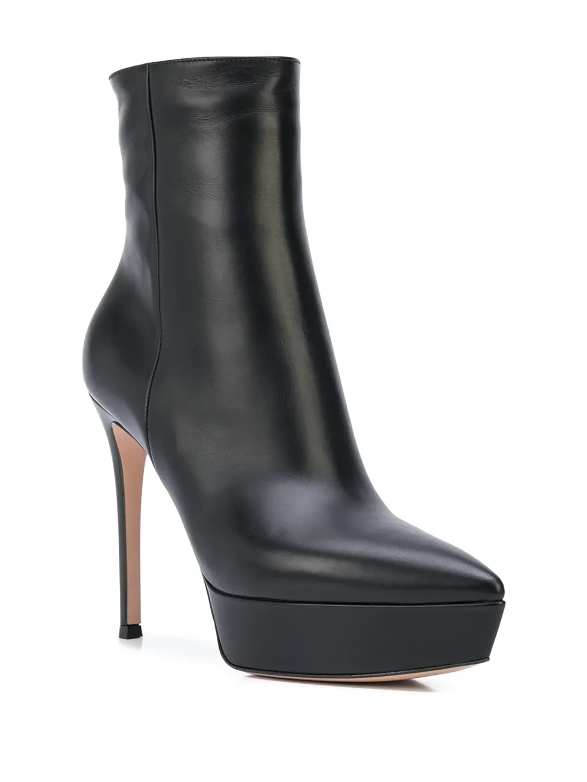 Gianvito Rossi Dasha 115mm プラットフォームブーティ - 画像2