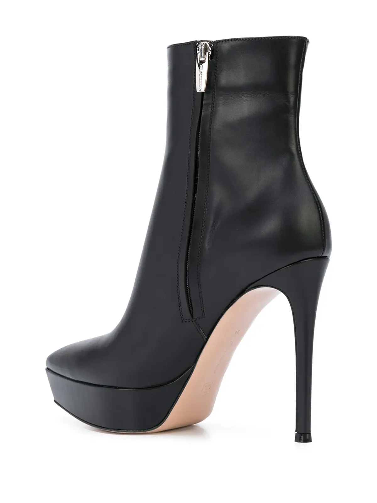 Gianvito Rossi Dasha 115mm プラットフォームブーティ - 画像3