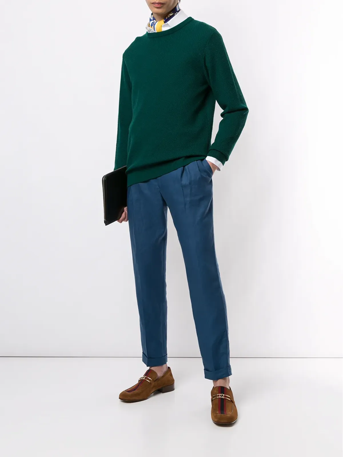 Dolce & Gabbana リネン チノパンツ - 画像2
