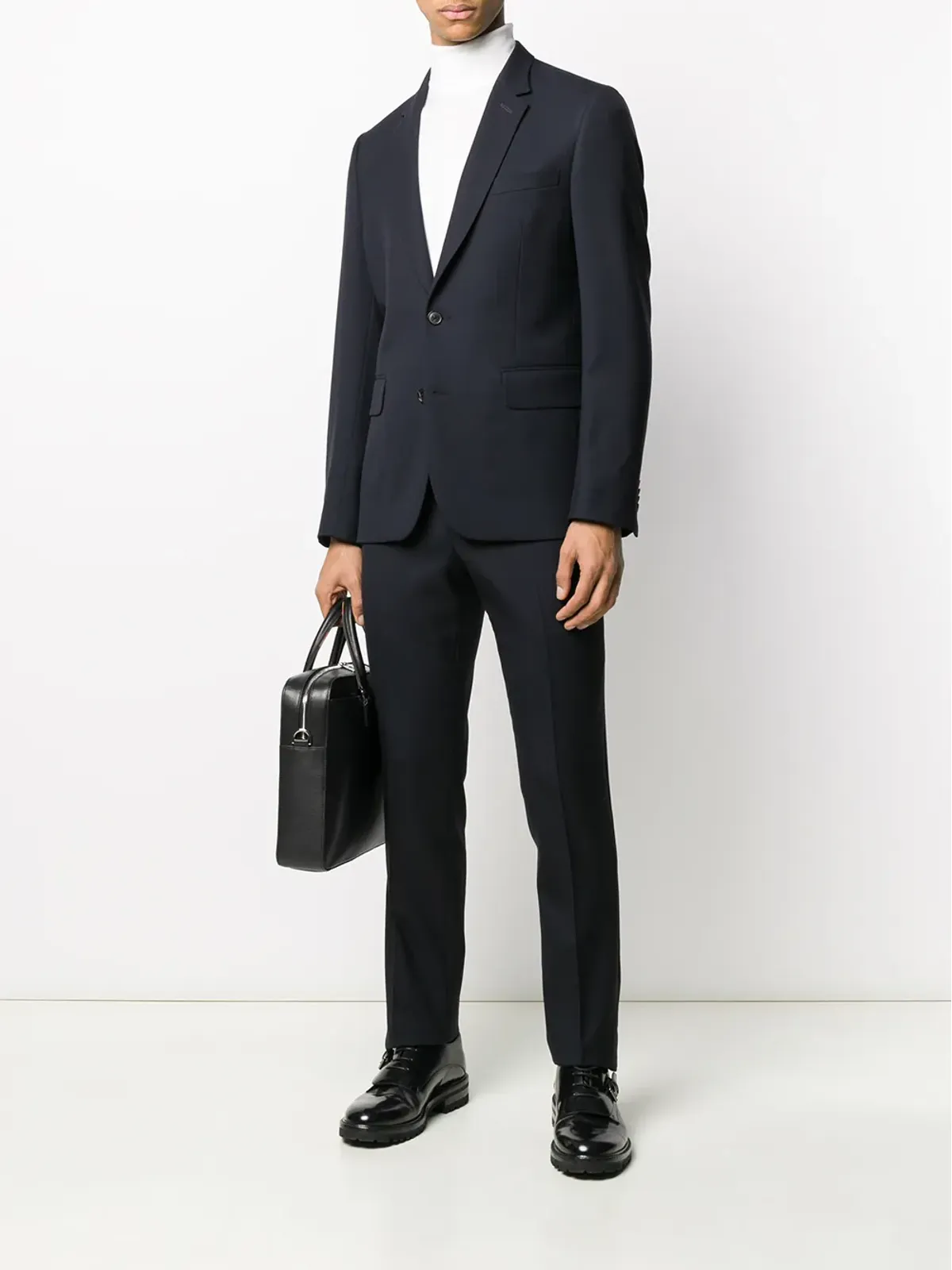 John Smedley Cherwell タートルネックトップ - 画像2
