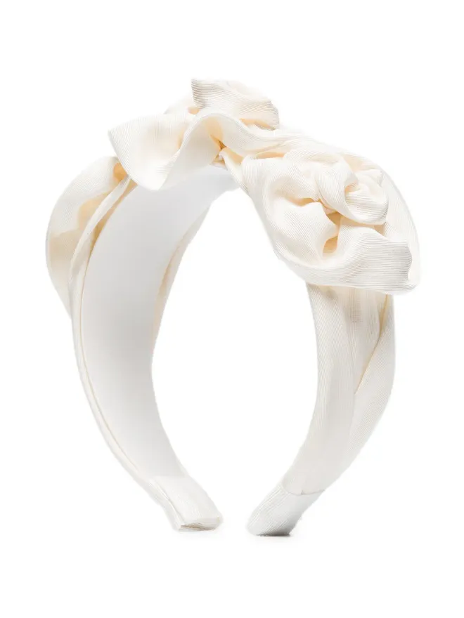 Jennifer Behr Jennifer Behr トリプルローゼット シルクファイユ ヘッドバンドの商品画像