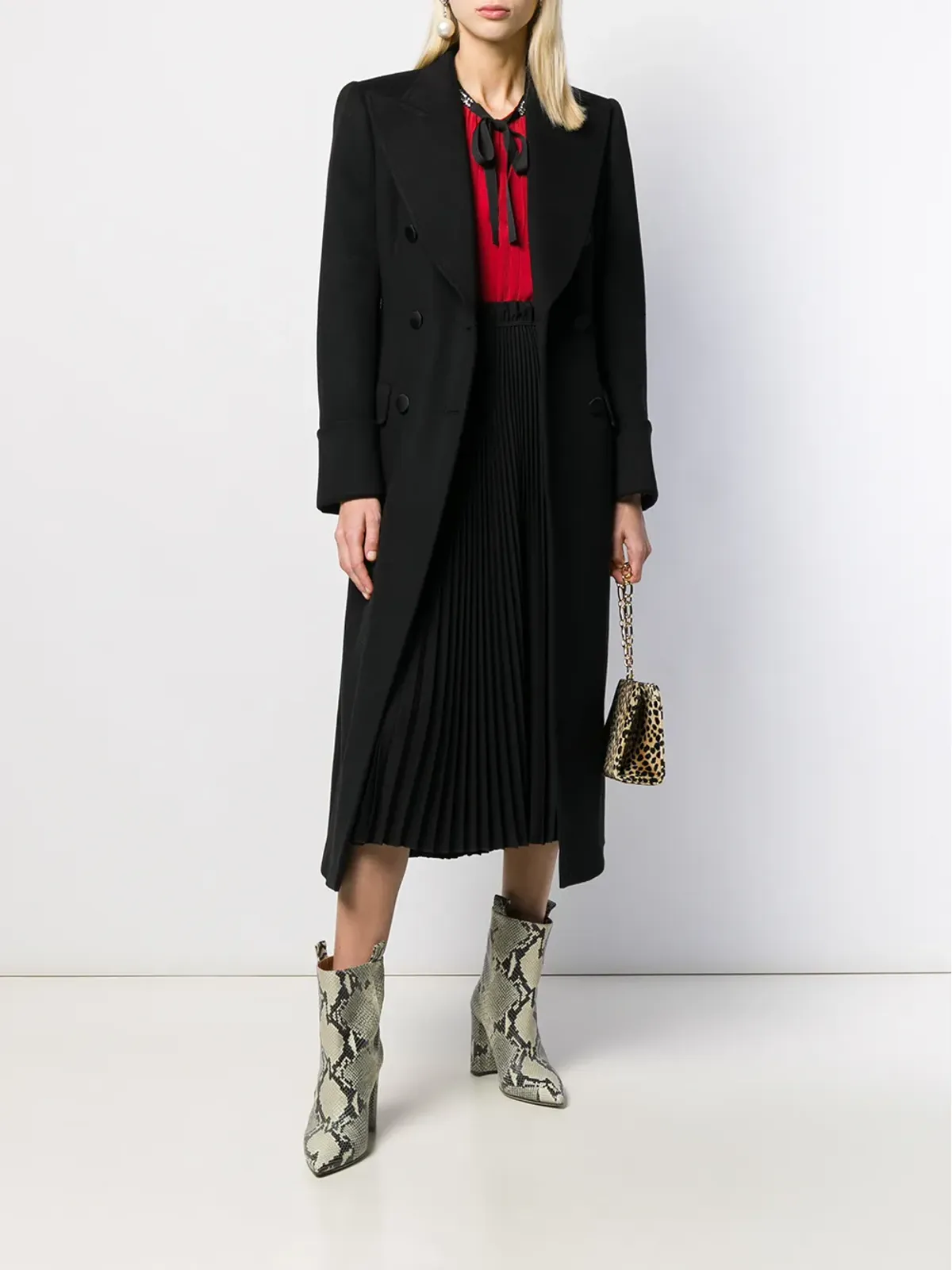 Dolce & Gabbana ダブルブレスト ウールコート - 画像2
