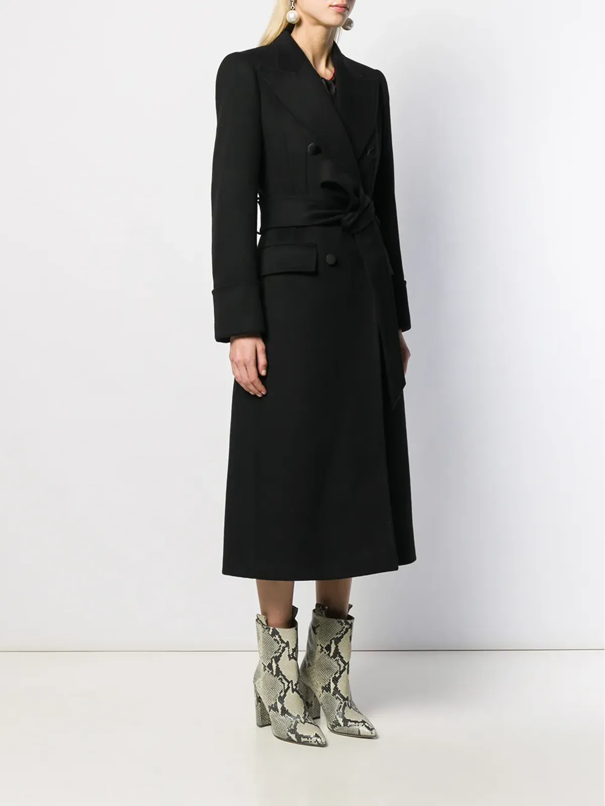 Dolce & Gabbana ダブルブレスト ウールコート - 画像3