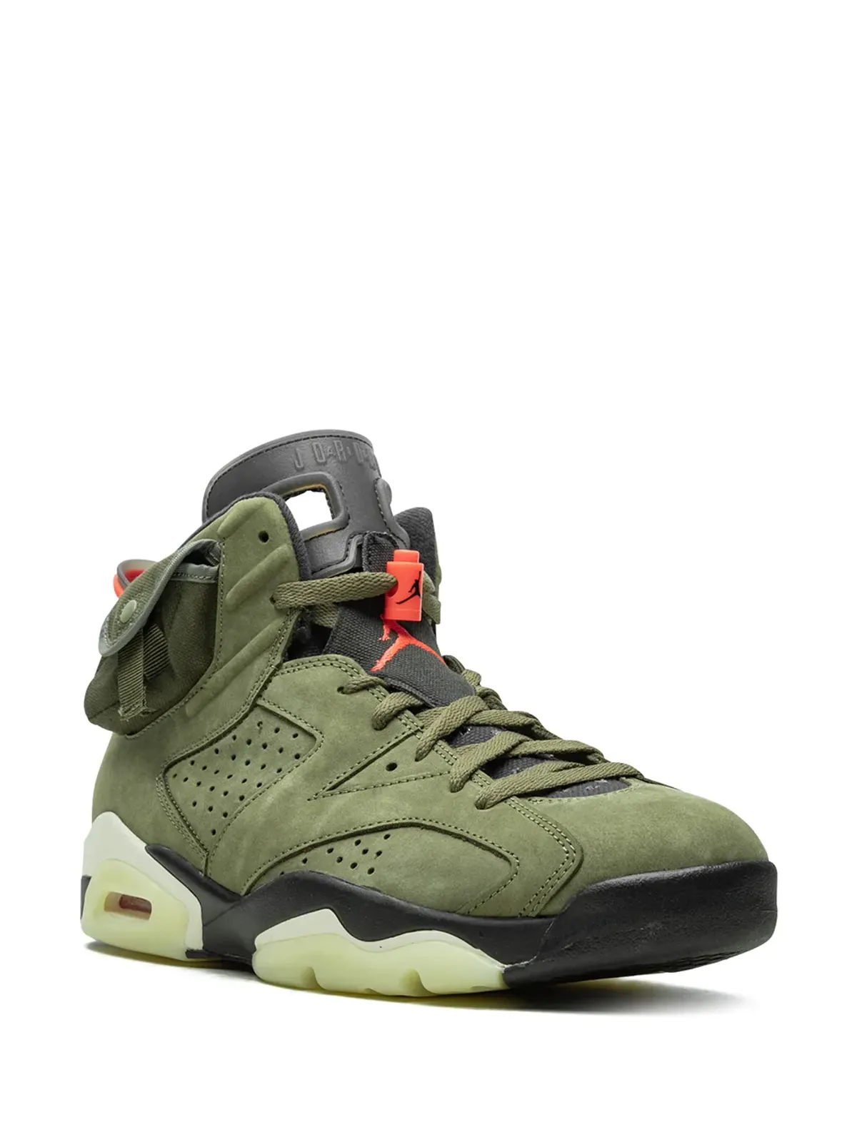 Jordan エアジョーダン 6 レトロ『Cactus Jack』スニーカー グリーン - 画像2