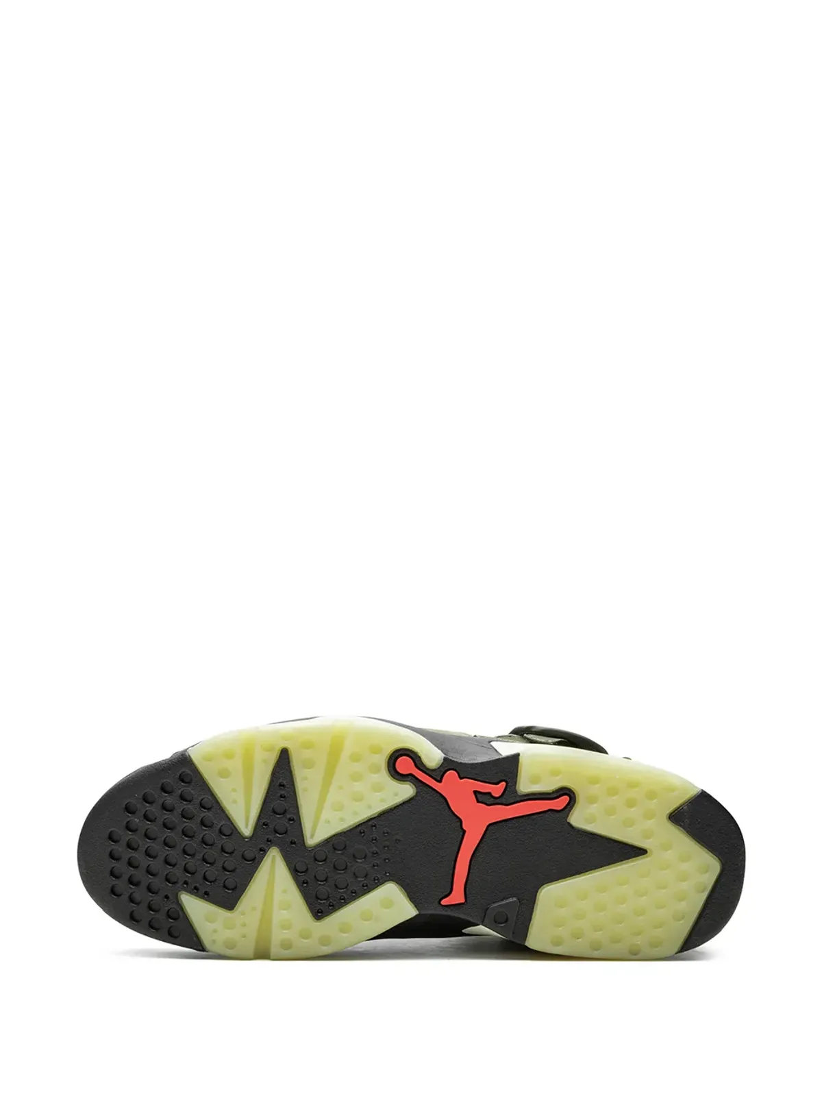 Jordan エアジョーダン 6 レトロ『Cactus Jack』スニーカー グリーン - 画像4