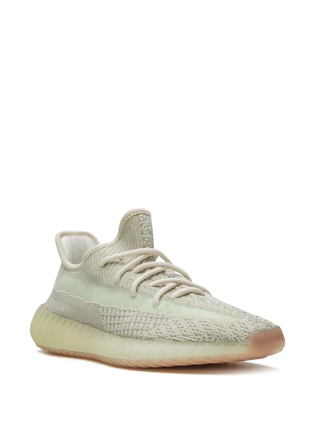 adidas Yeezy Boost 350 V2 Citrin Reflective スニーカー - 画像2