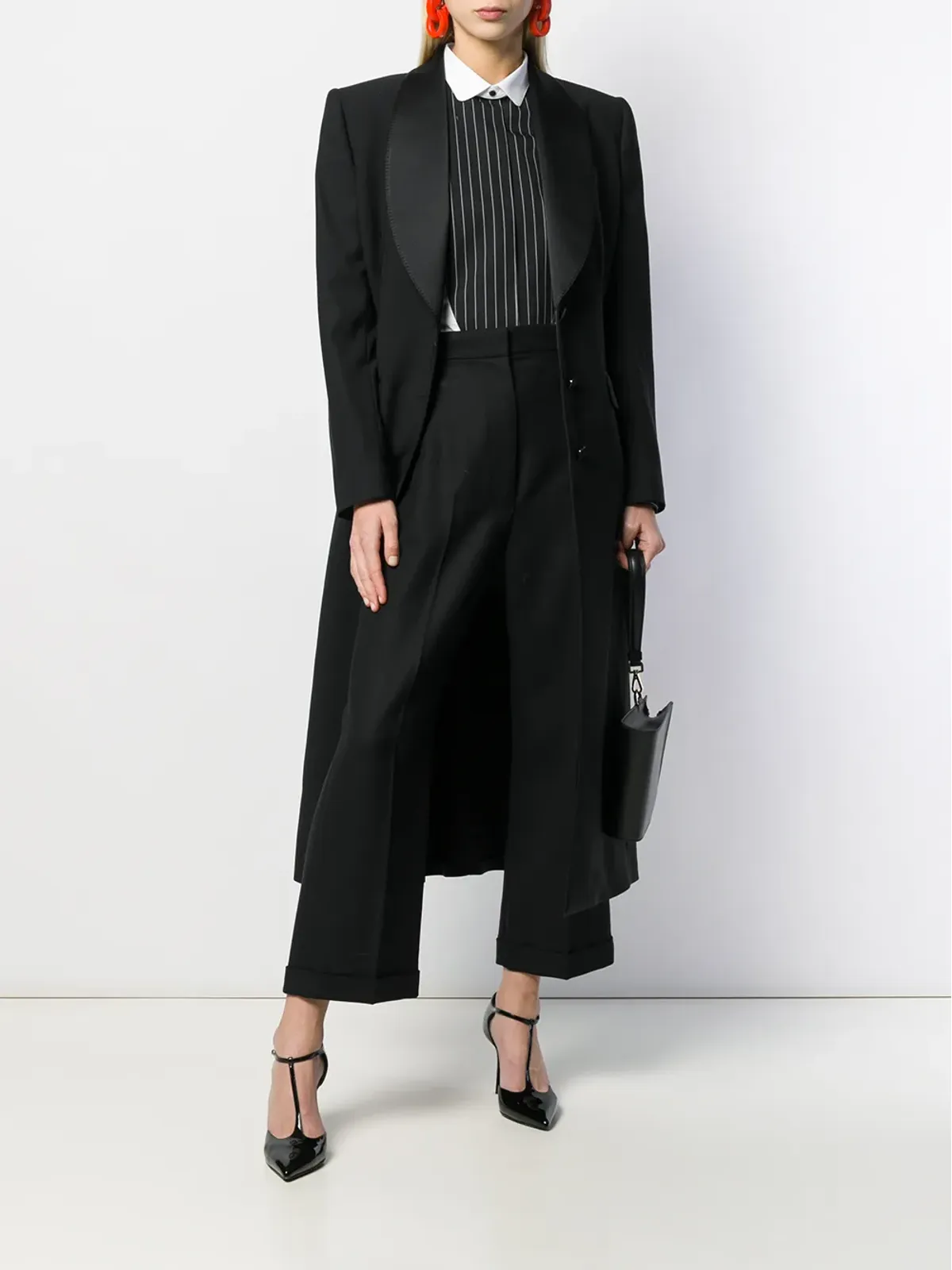 Dolce & Gabbana コントラスト プラストロン タキシードシャツ - 画像2