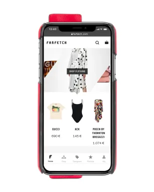 Valentino Garavani ロックスタッドストラップ付き iPhone X ケース - サムネイル2