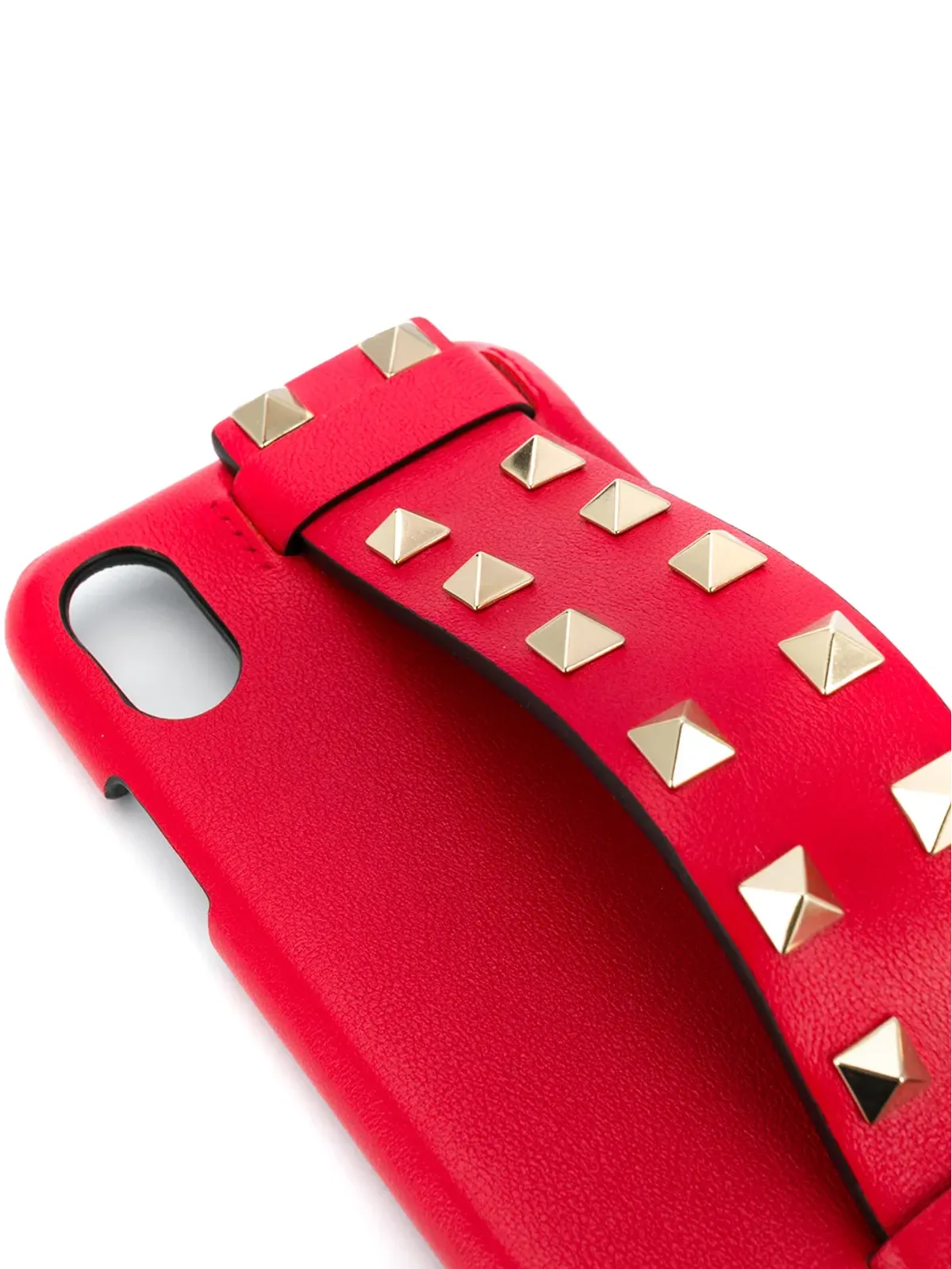 Valentino Garavani ロックスタッドストラップ付き iPhone X ケース - 画像3