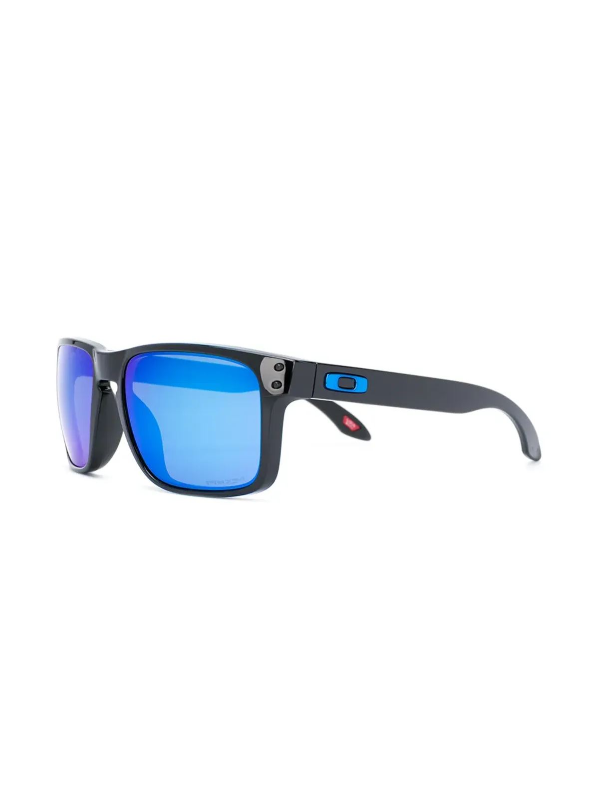 Oakley スクエア型ティントサングラス ブラック - 画像2