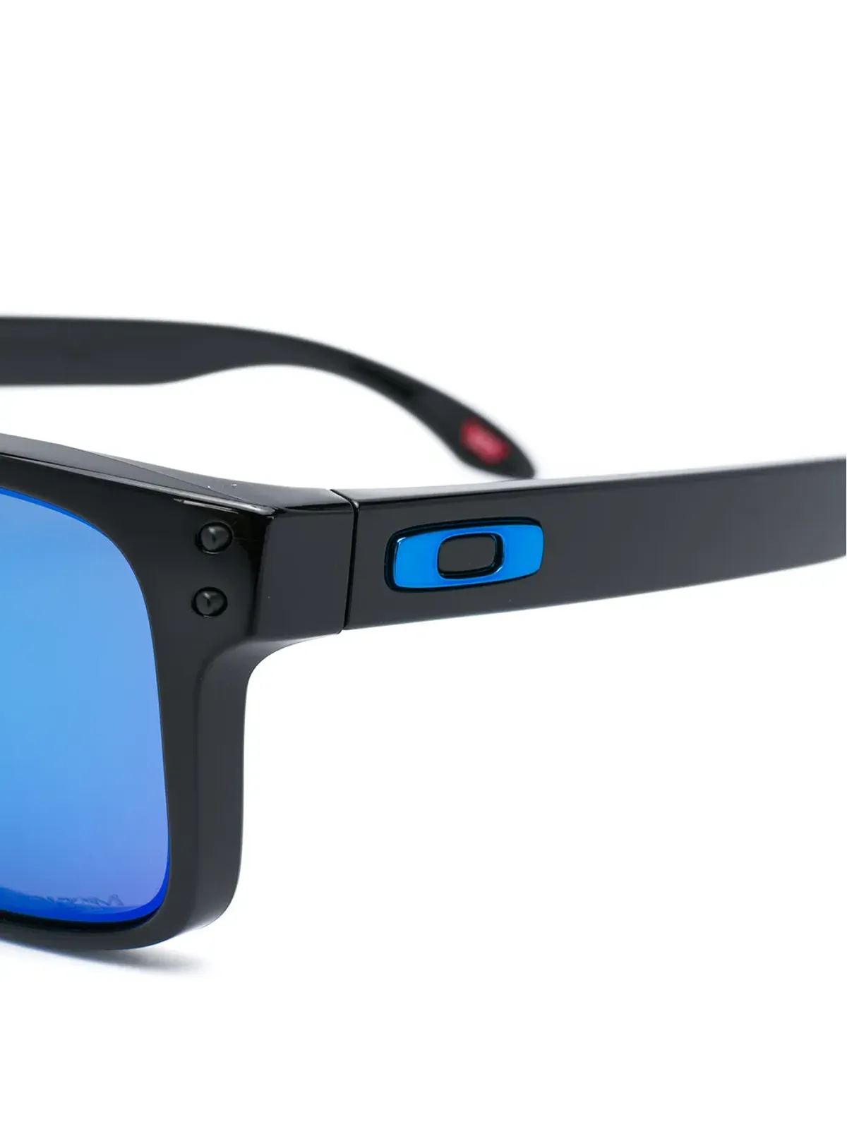 Oakley スクエア型ティントサングラス ブラック - 画像3