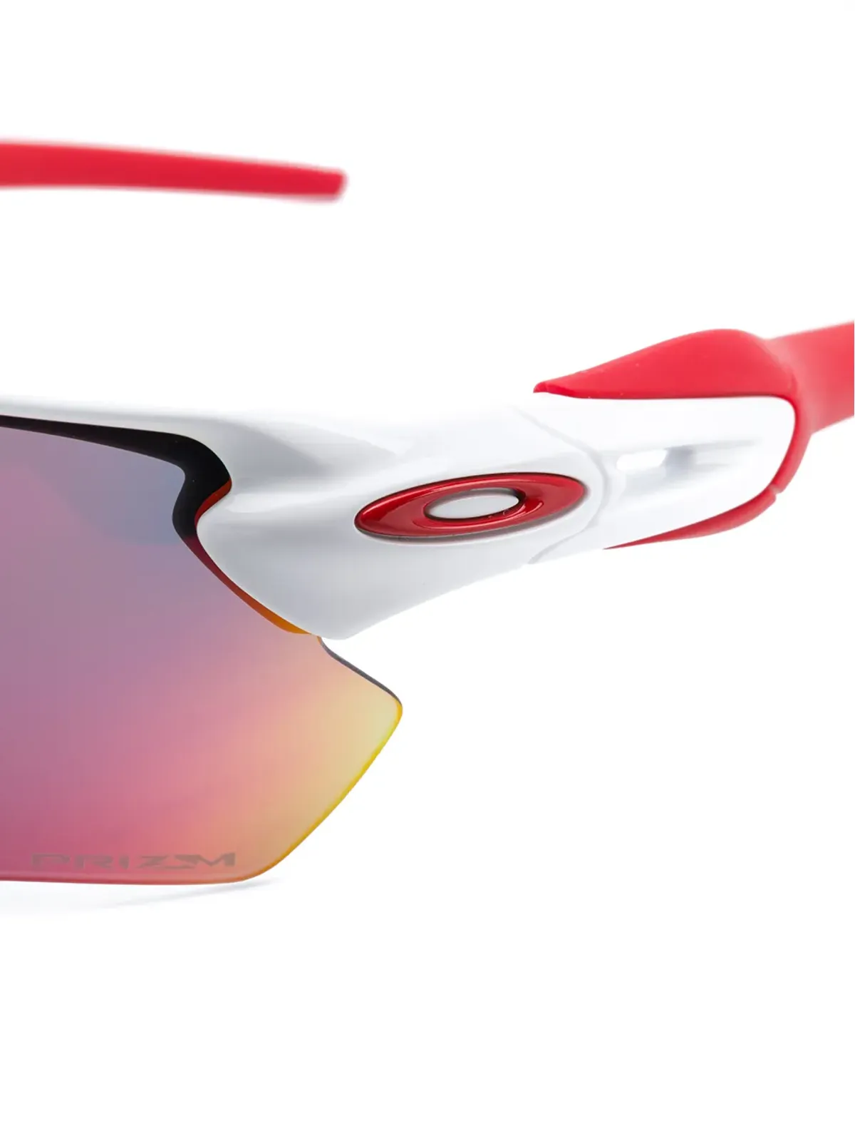 Oakley Radar EV Path オーバーサイズフレーム サングラス レッド - 画像3