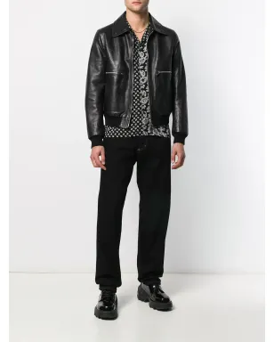 Versace Jeans Couture ドロップクロッチ・ワイドレッグジーンズ - ブラック - サムネイル2
