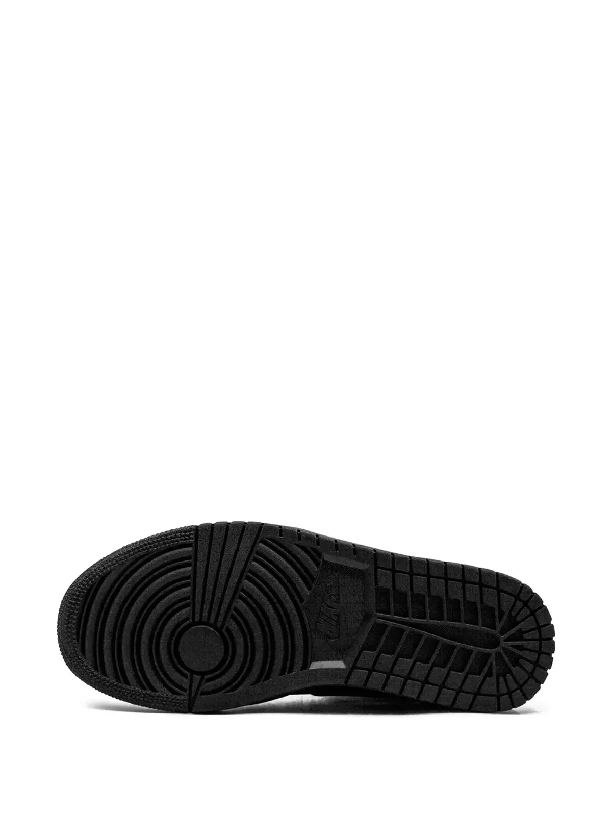 Jordan エア ジョーダン 1 ミッド トリプルブラック スニーカー - 画像4