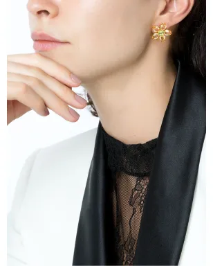 Dolce & Gabbana 18K イエローゴールド 春の宝石イヤリング - サムネイル2