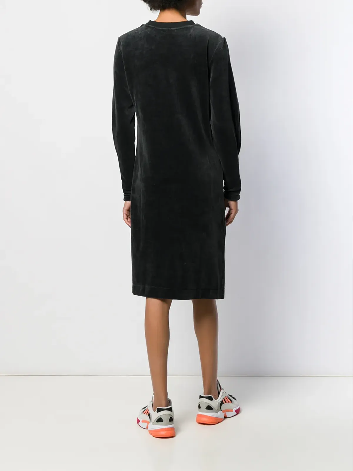 adidas long sleeved logo dress - 画像4