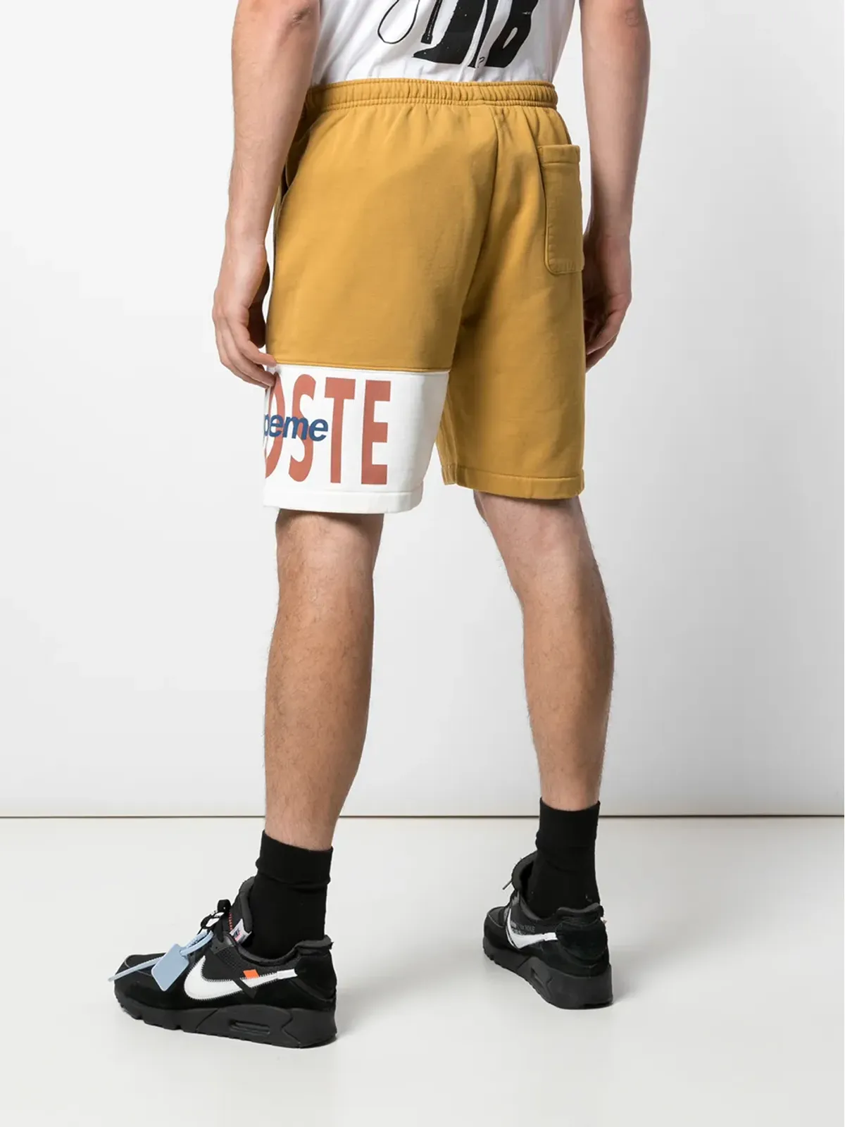Supreme x Lacoste ロゴパネル トラックショーツ - 画像4