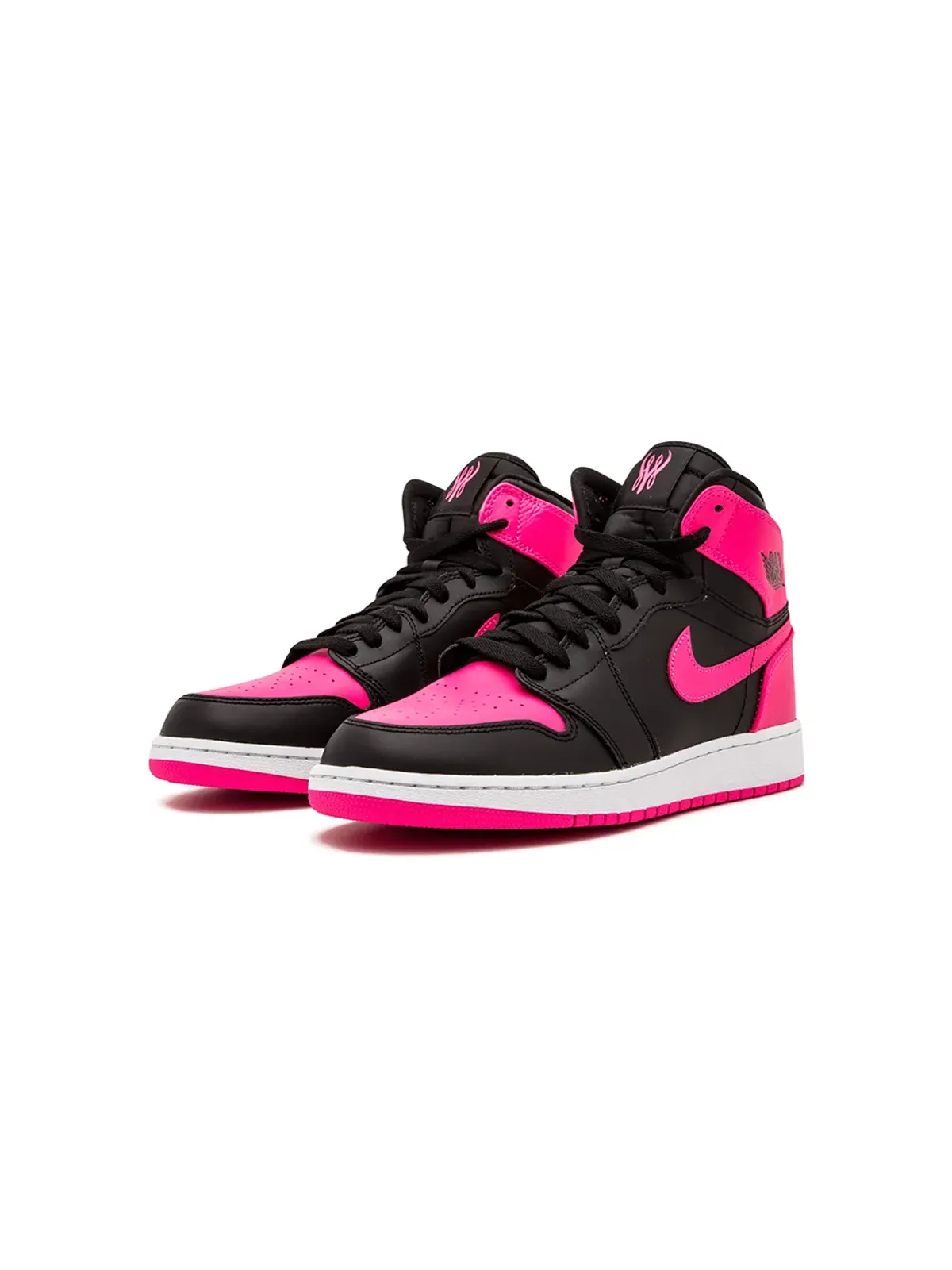 Jordan Kids Air Jordan 1 Retro High ハイパーピンク スニーカー - 画像2