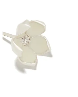 Shaun Leane 桜モチーフ ダイヤモンド入り 大ぶりフラワースタッドピアス - サムネイル3