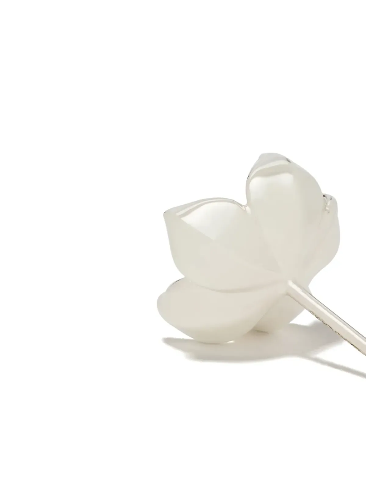 Shaun Leane 桜モチーフ ダイヤモンド入り 大ぶりフラワースタッドピアス - 画像4