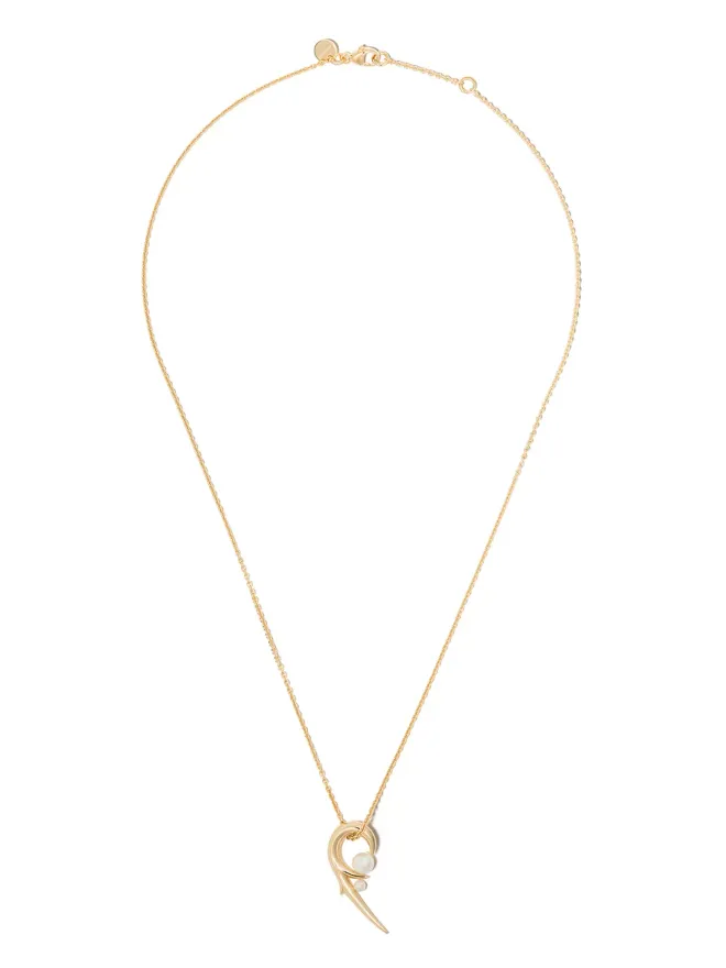 Shaun Leane Shaun Leane 桜モチーフ淡水パールペンダントネックレスの商品画像