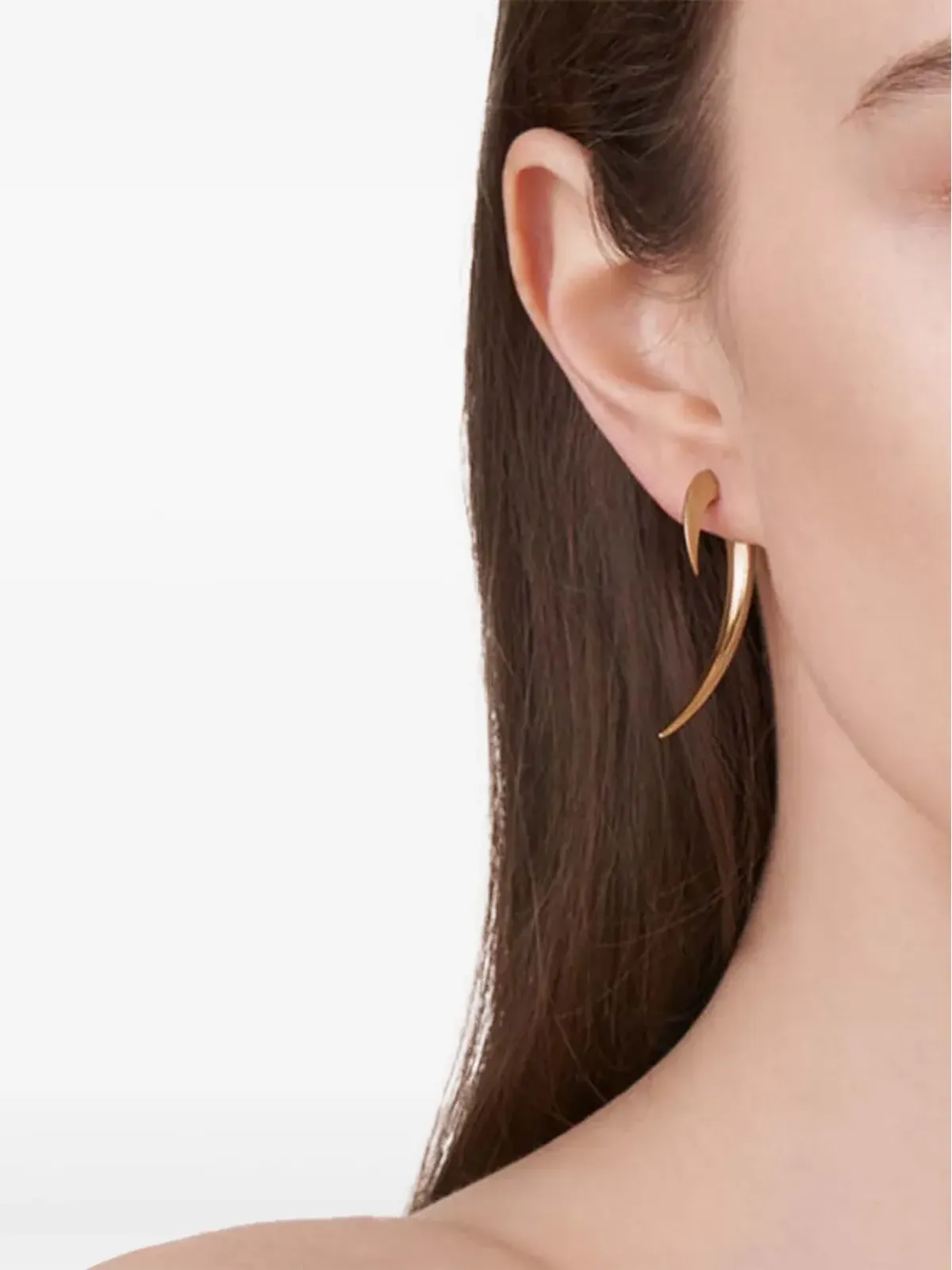 Shaun Leane 18K イエローゴールド ヴェルメイル フックピアス - 画像3