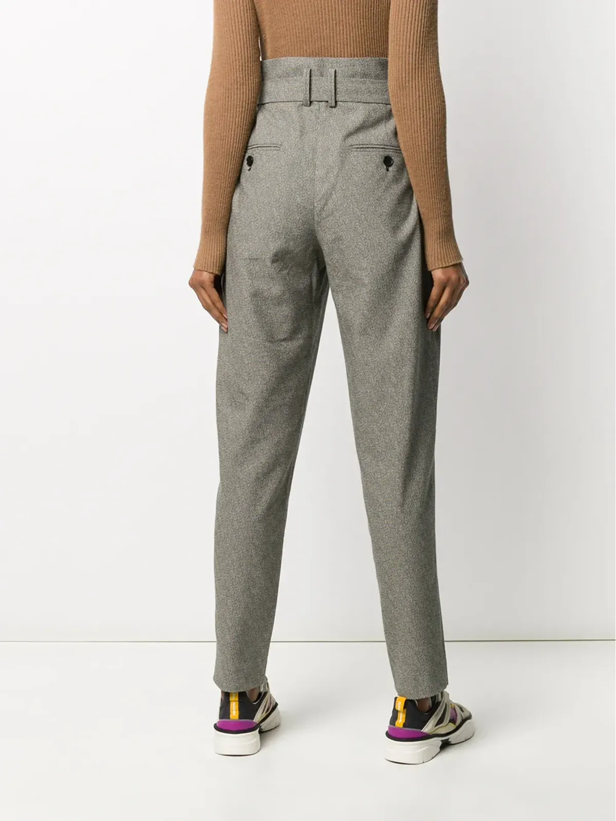 ISABEL MARANT エミリア ハイウエストパンツ - 画像4