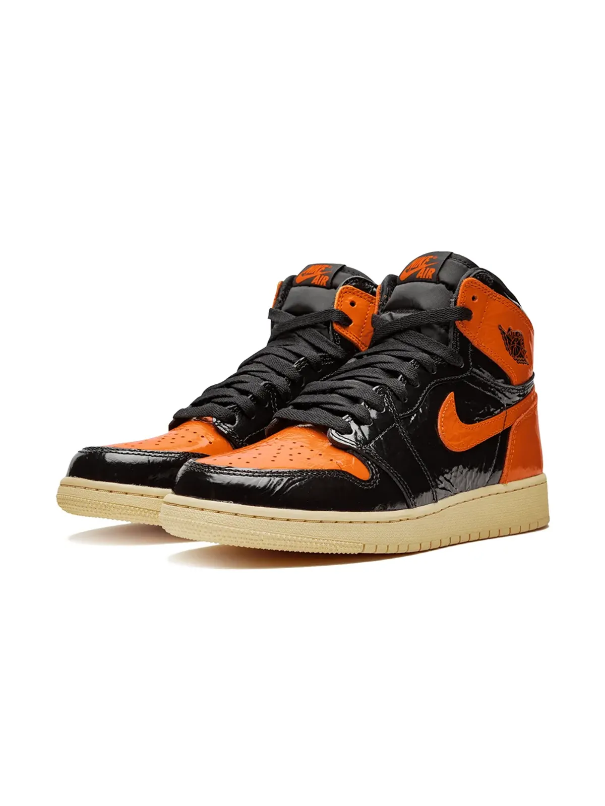 Jordan Kids エア ジョーダン 1 レトロ ハイ OG「Shattered Backboard 3.0」スニーカー - Black - 画像2