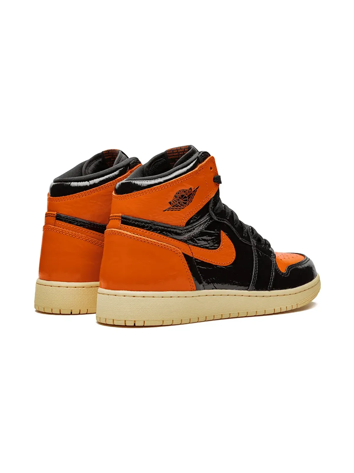 Jordan Kids エア ジョーダン 1 レトロ ハイ OG「Shattered Backboard 3.0」スニーカー - Black - 画像3