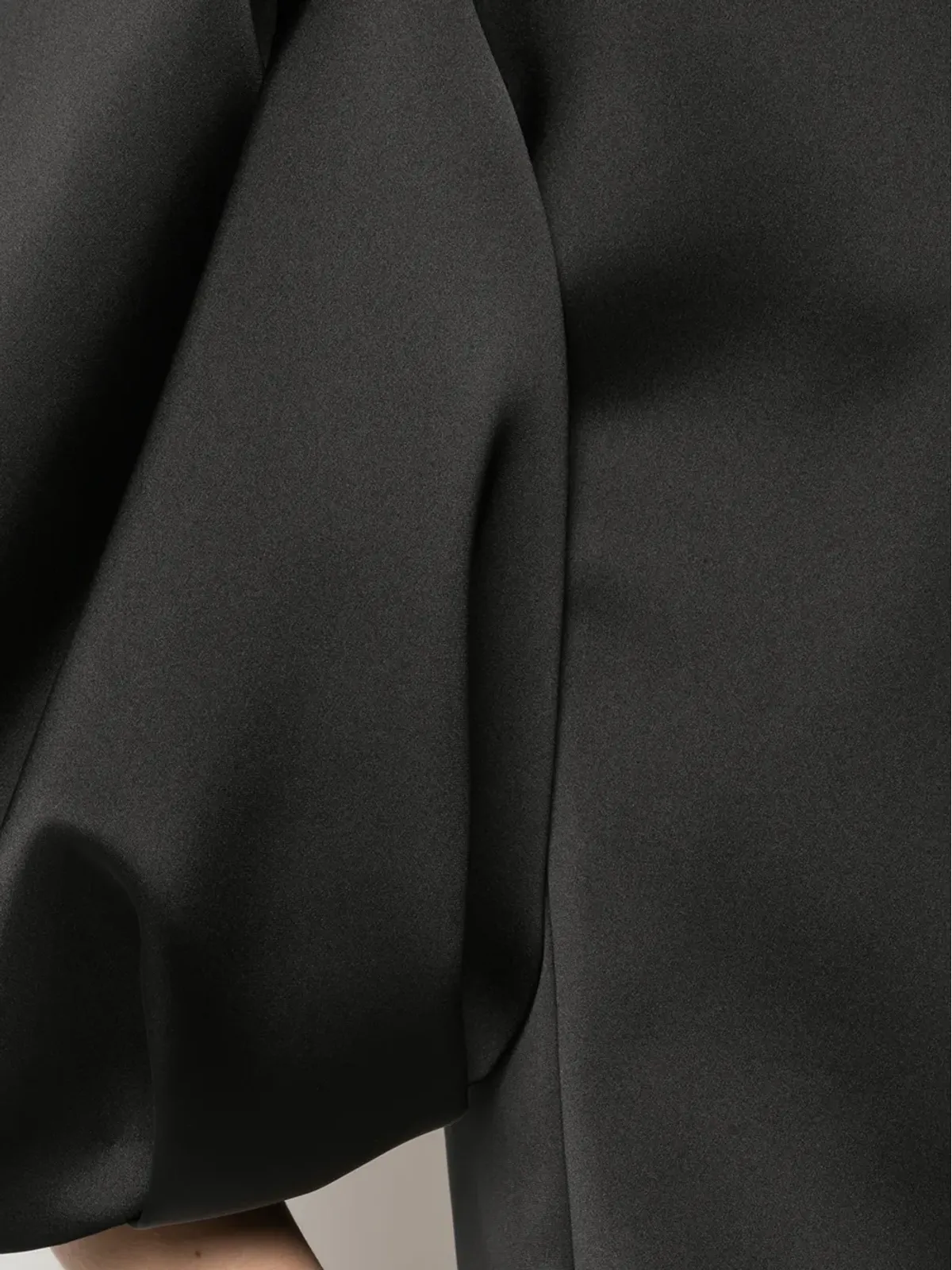 Carolina Herrera パフスリーブ シフトドレス（ブラック） - 画像5