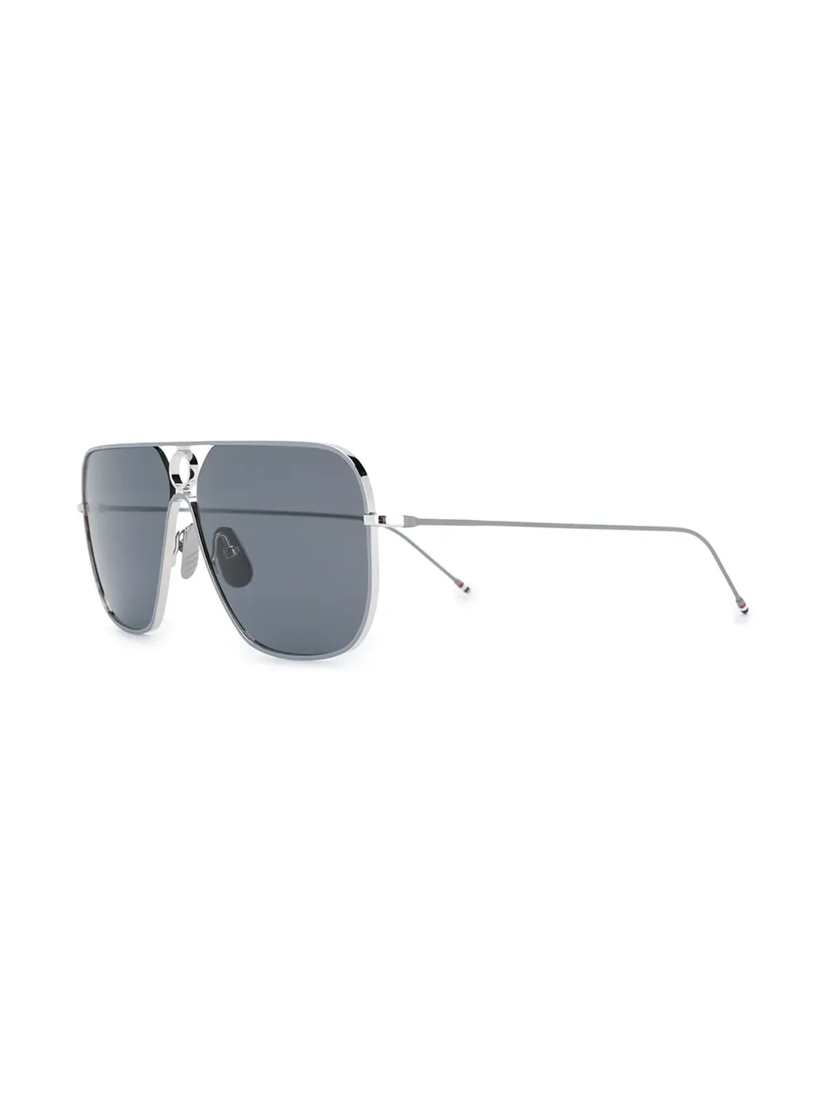 Thom Browne Eyewear 長方形フレームサングラス - 画像2
