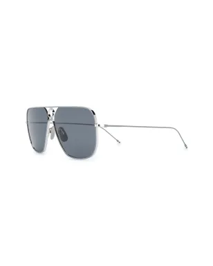 Thom Browne Eyewear 長方形フレームサングラス - サムネイル2