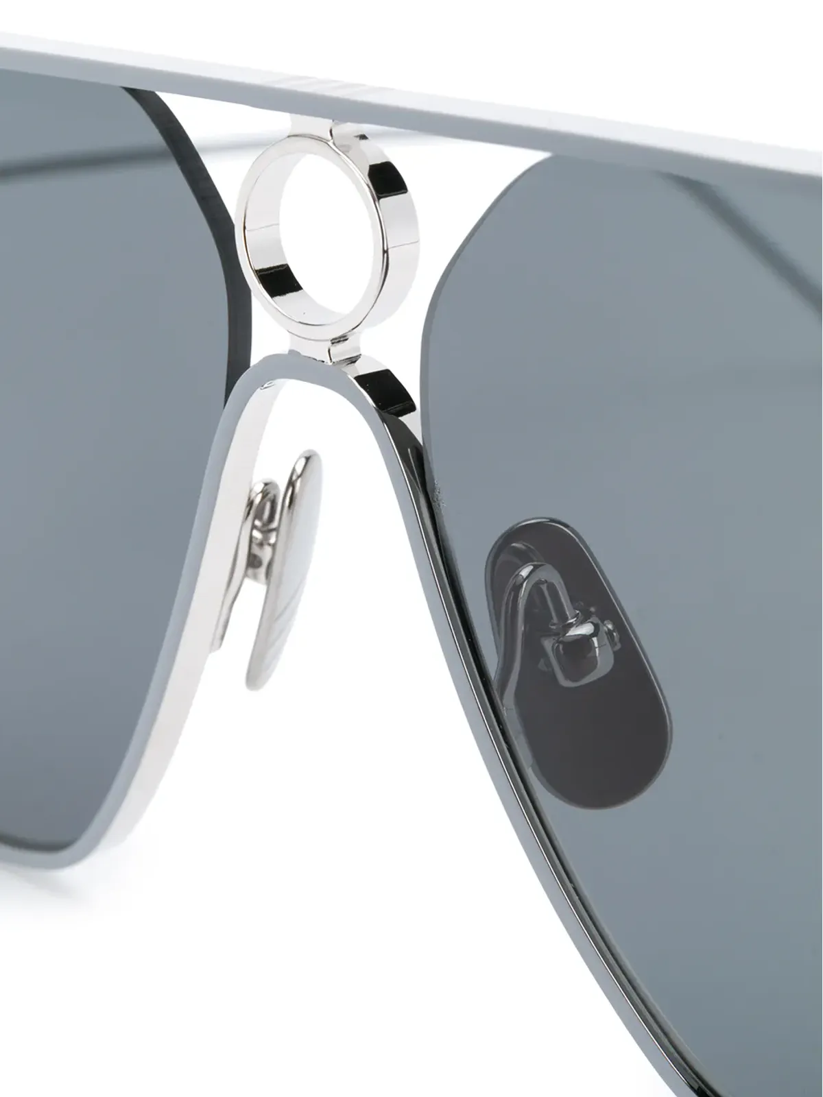 Thom Browne Eyewear 長方形フレームサングラス - 画像3