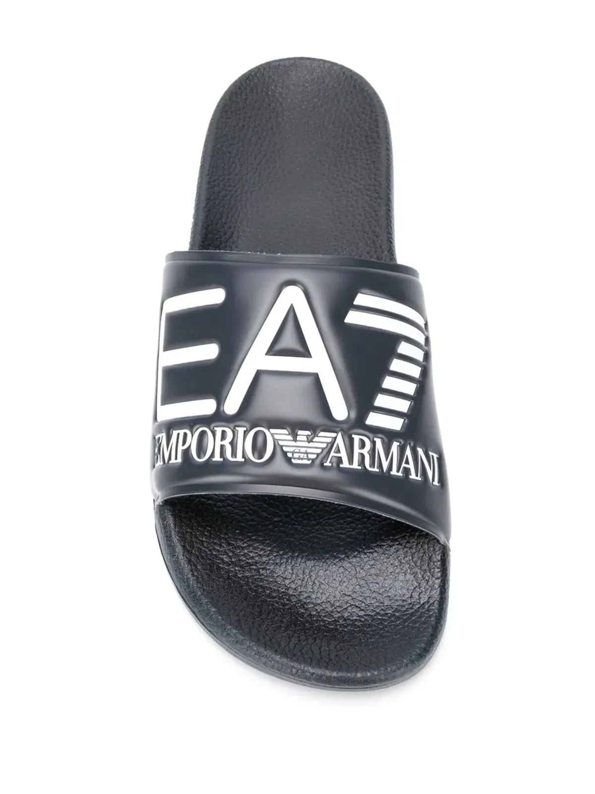 Ea7 Emporio Armani ロゴエンボス スライド - ブルー - 画像4